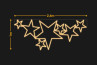 7 estrellas 2,4x1m