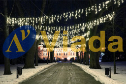 Estalactita LED 2-20m con 1m de caída