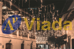 Estalactita LED 2-20m con 1m de caída