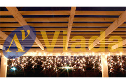 Estalactita LED 2-20m con 1m de caída