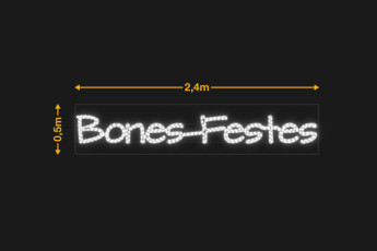 Bones Festes 2,4x0,5m