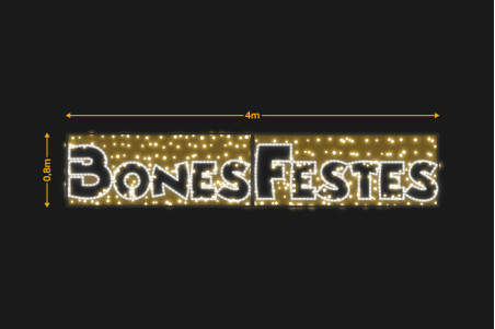 Bones festes 4x0,8m