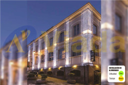 Cortina LED 1-8m con 3m de caída