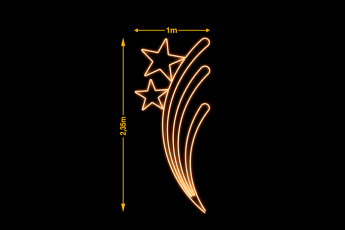 3 Arcos y 2 estrellas