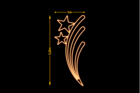 3 Arcos y 2 estrellas