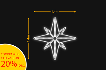 Rosa de los vientos 1,4x1,4m