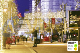 Cortina LED blanco 3(V)X2(H)M Intermitente