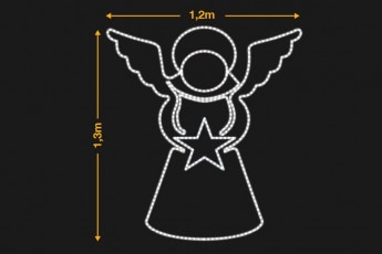 Angel geométrico 1,2x1,3m