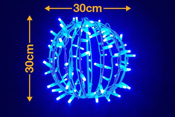 Esfera LED 3D (30cm)