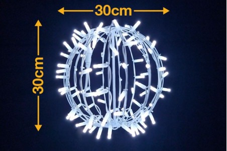 Esfera LED 3D (30cm)