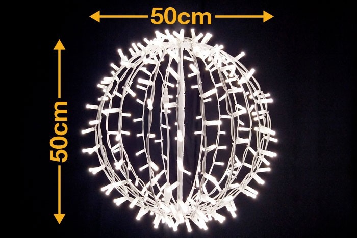 Esfera LED 3D (50cm)