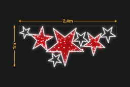 7 estrellas 2,4x1m