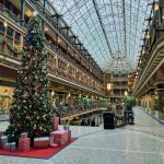 centro comercial luces navidenas