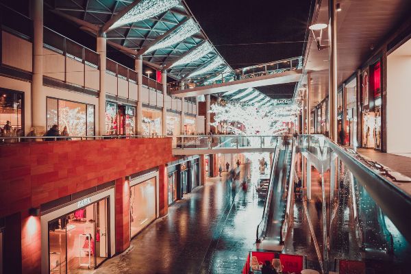 shopping mall navidad