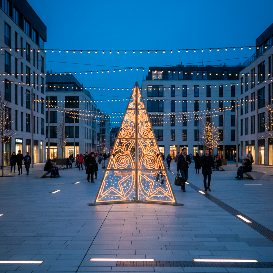 Producto Destacado: Árbol de 3 caras con estrellas