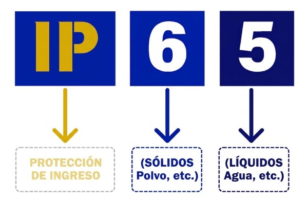 luces exterior ip65