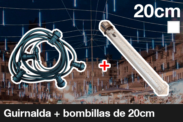 Guirnalda + goteo de 20cm WL